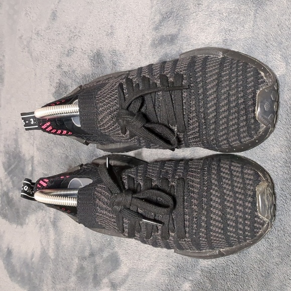 Adidas NMD R1 Prime knit STLT ‘Triple Black’  Men’s 6 women’s 7 - Picture 2 of 10